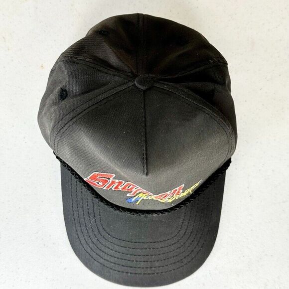 90s Old Vintage Snap On Tools Motorsports Racing Snapback trucker hat cap - Picture 6 of 8